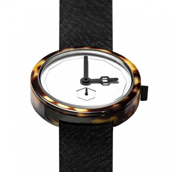 AARK Watch Classic Tortoise White