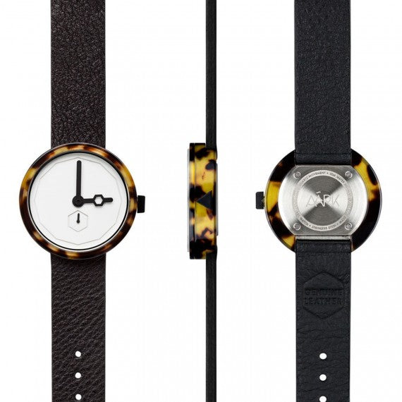 AARK Watch Classic Tortoise White