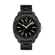 Coach Watch Kitt Black & Crystal Markers 14504412