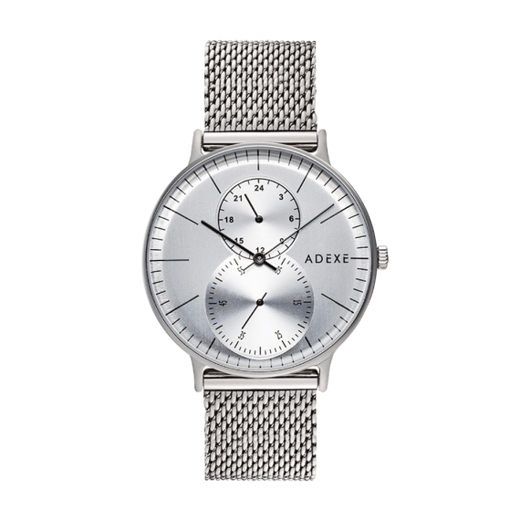 ADEXE Watch Foreseer Grande Silver