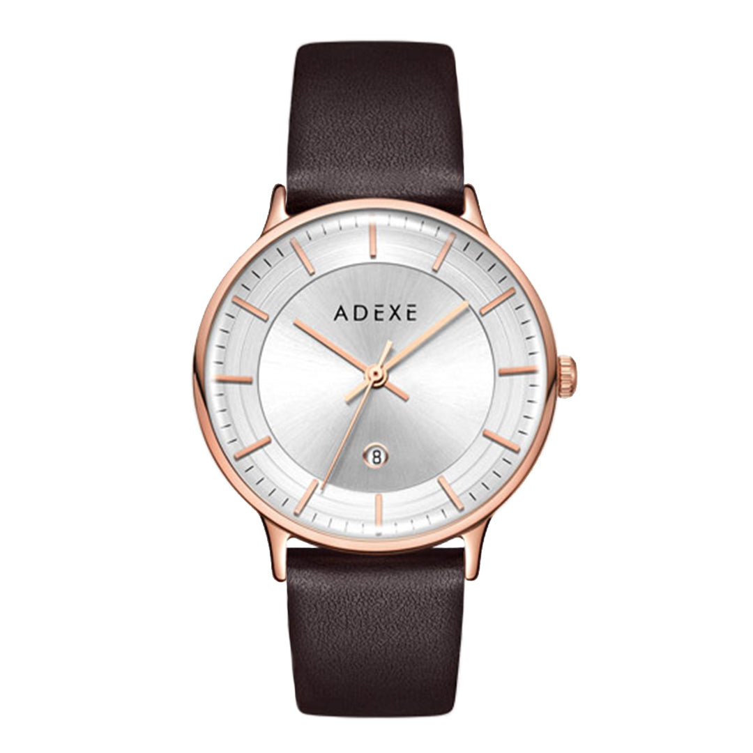 ADEXE watch MAC Petite 2.0 Rosegold & Chocolate