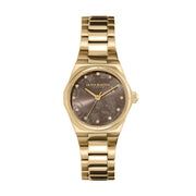 Olivia Burton Watch Sports Luxe 28mm Mini Hexa Mushroom & Gold Bracelet 24000107