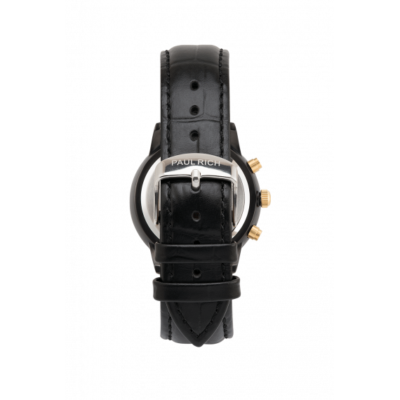 Paul Rich Watch Cosmic Black Leather