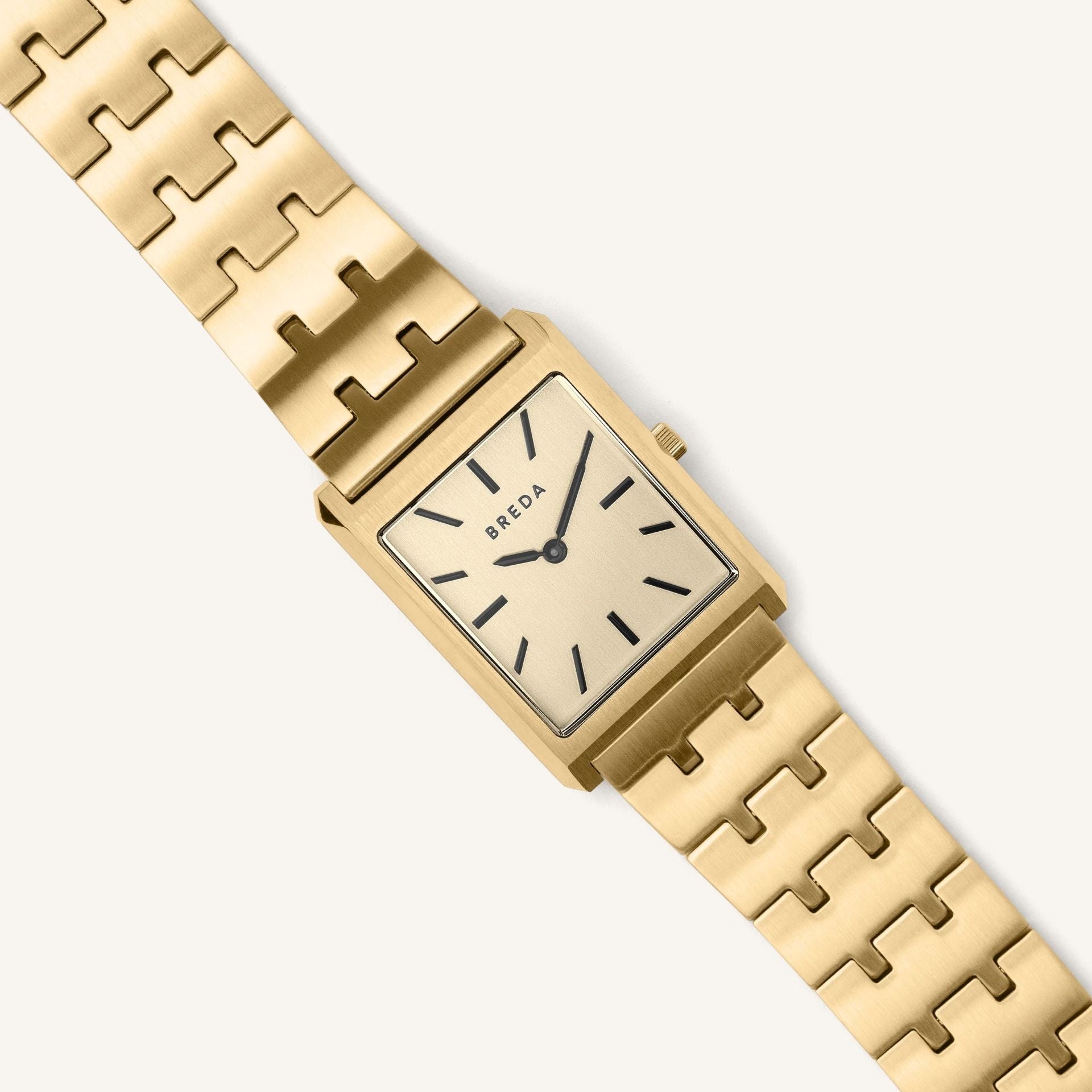 Breda Virgil Metal Unisex Watch of Gold/Champagne Stainless Steel, 26mm, 1740B