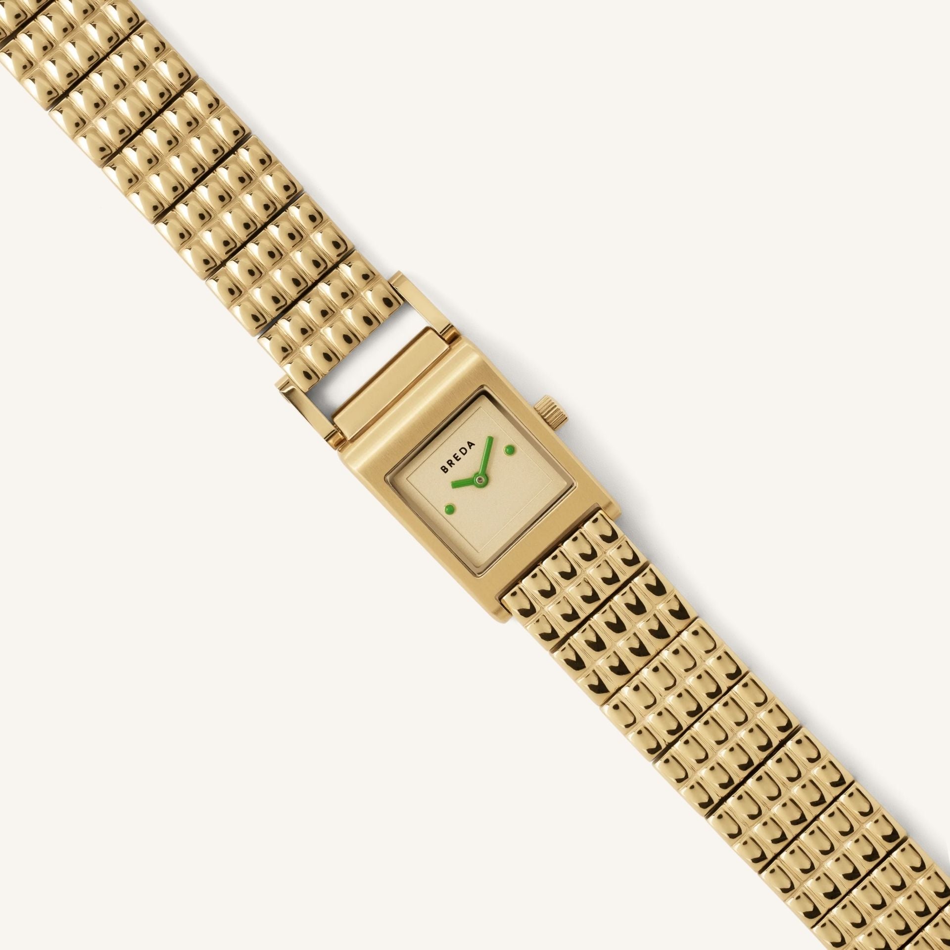 Breda Revel Unisex Watch of Gold/Gold/Champagne Stainless Steel, 18mm, 1746C