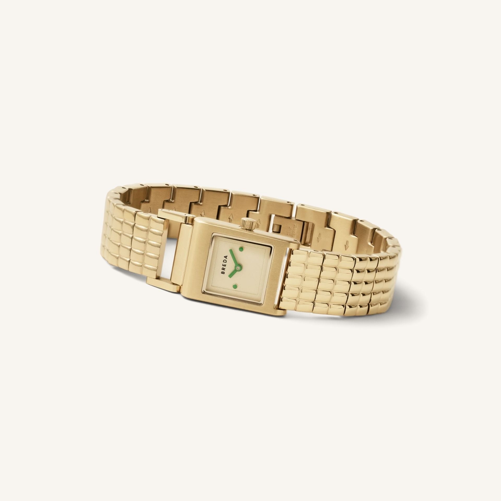 Breda Revel Unisex Watch of Gold/Gold/Champagne Stainless Steel, 18mm, 1746C
