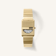 Breda Pulse Tandem Unisex Watch of Gold Stainless Steel, 26mm, 1747A