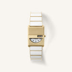 Breda Pulse Tandem Unisex Watch of Cloud Stainless Steel, 26mm, 1747E