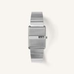 Breda Pulse Unisex Watch of Silver Stainless Steel, 26mm, 1750B