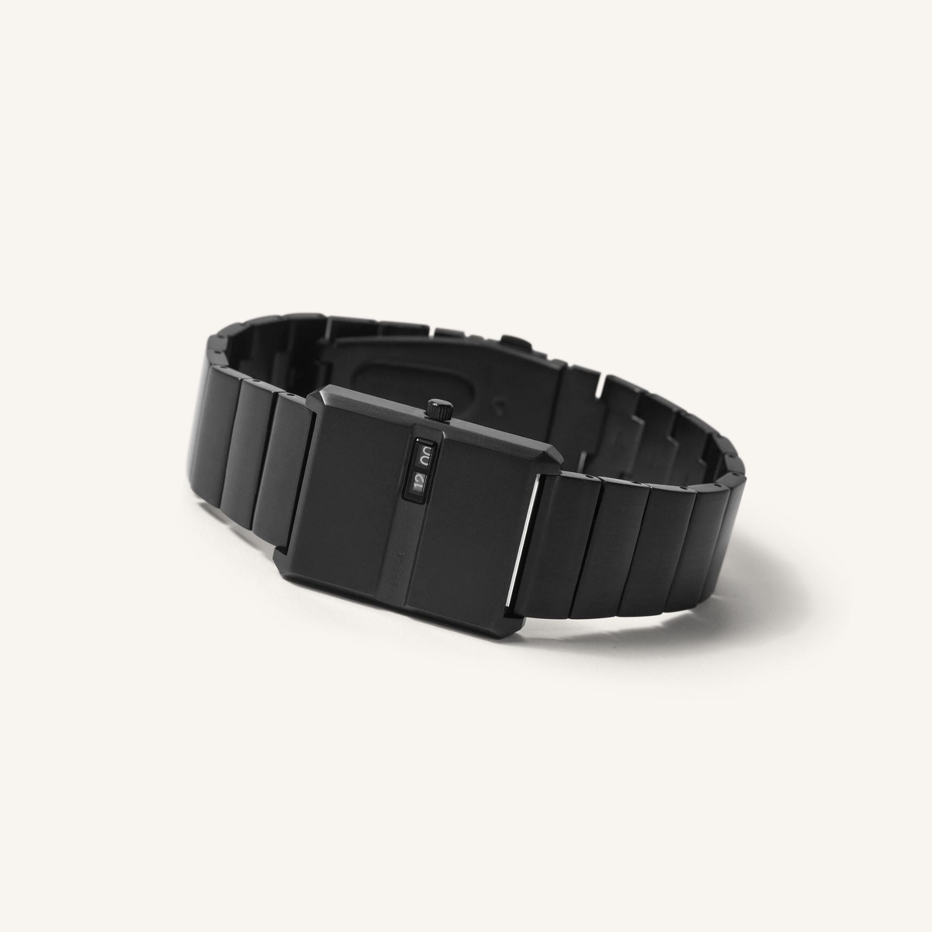 Breda Pulse Unisex Watch of Black Plated Stainless Steel, 26mm, 1750C