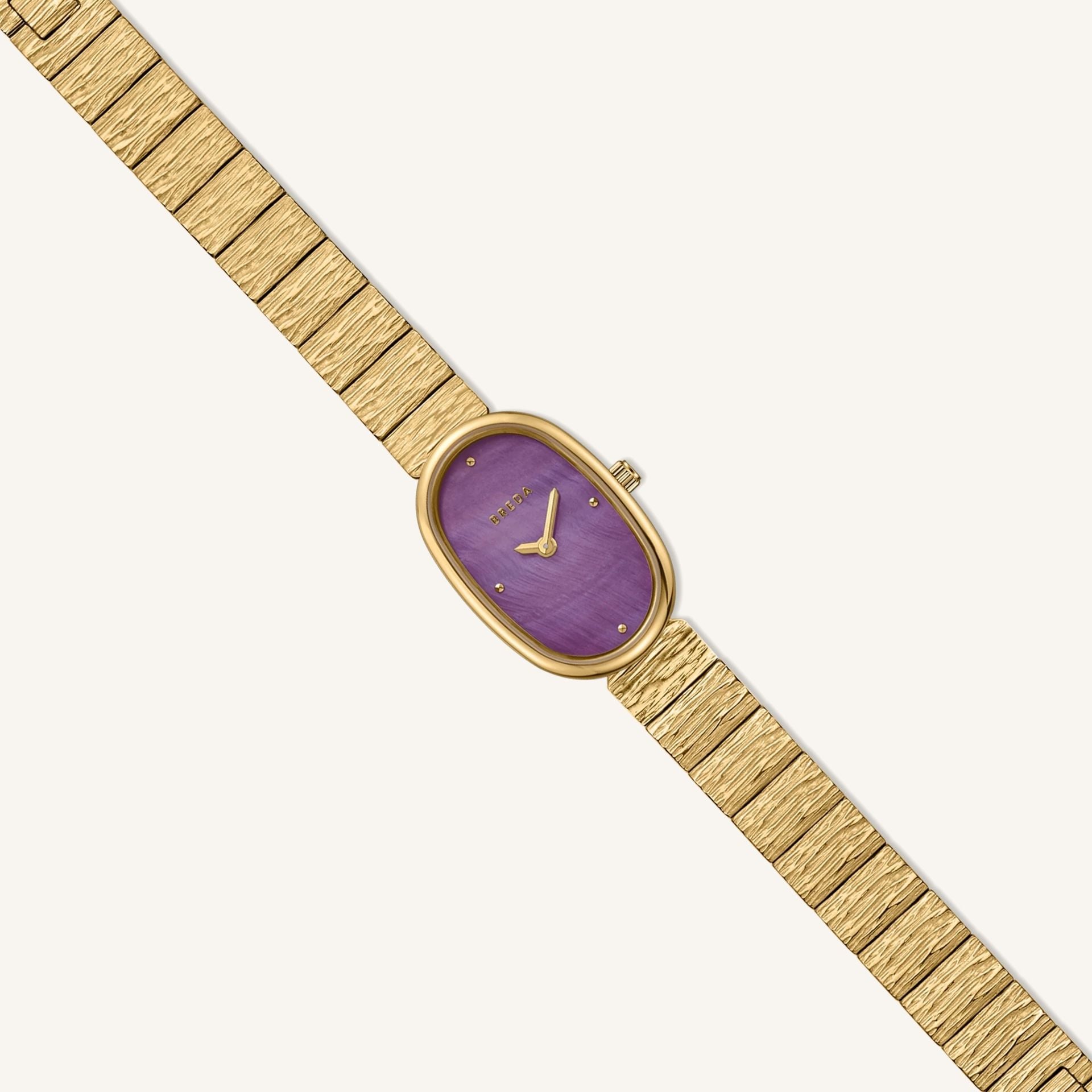 Breda Jane Revival Unisex Watch of Gold Stainless Steel, 18mm, 1753D