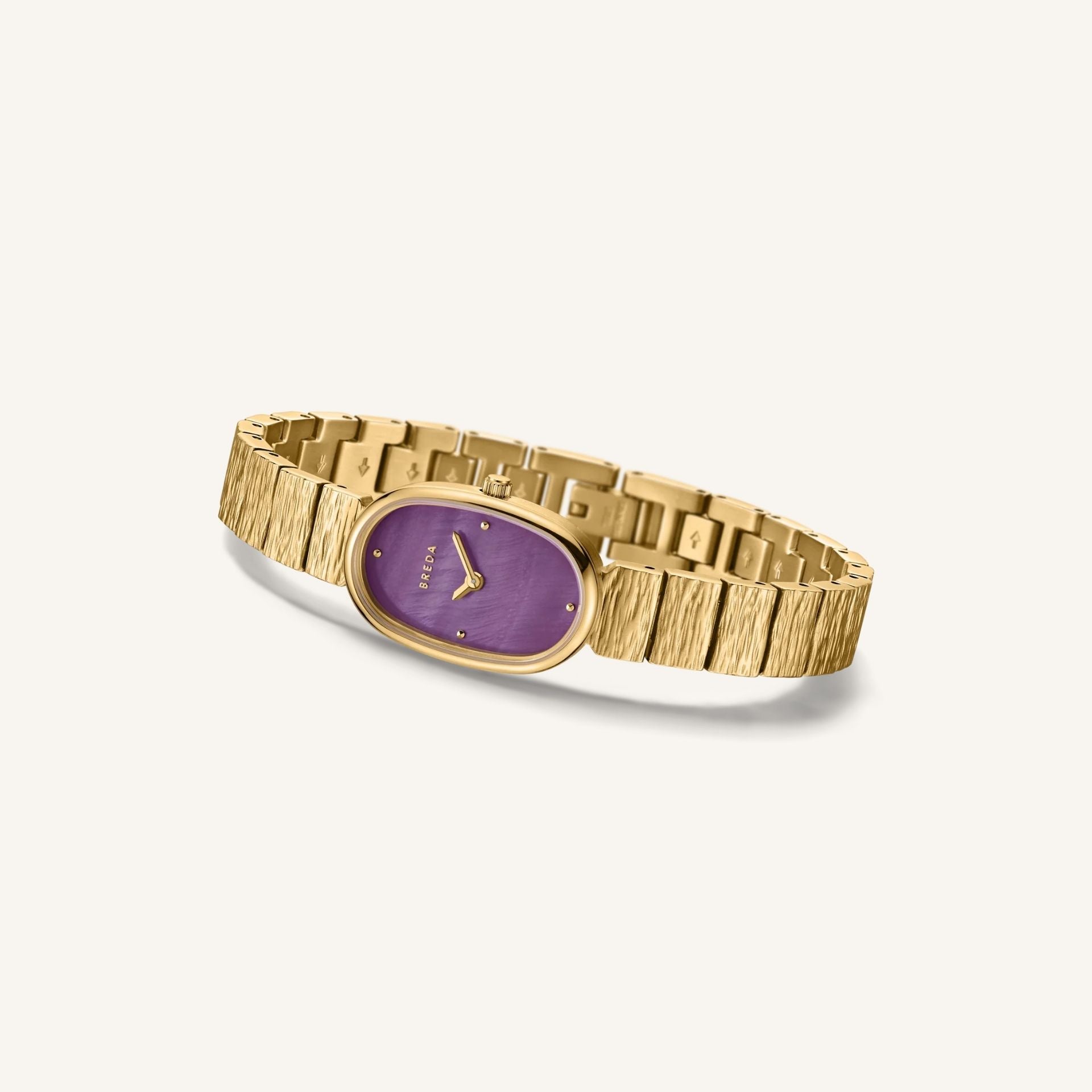 Breda Jane Revival Unisex Watch of Gold Stainless Steel, 18mm, 1753D