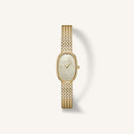Breda Jane (Tethered) Small Women's Watch of Gold Stainless Steel/Mesh Bracelet, 18mm, 1757A