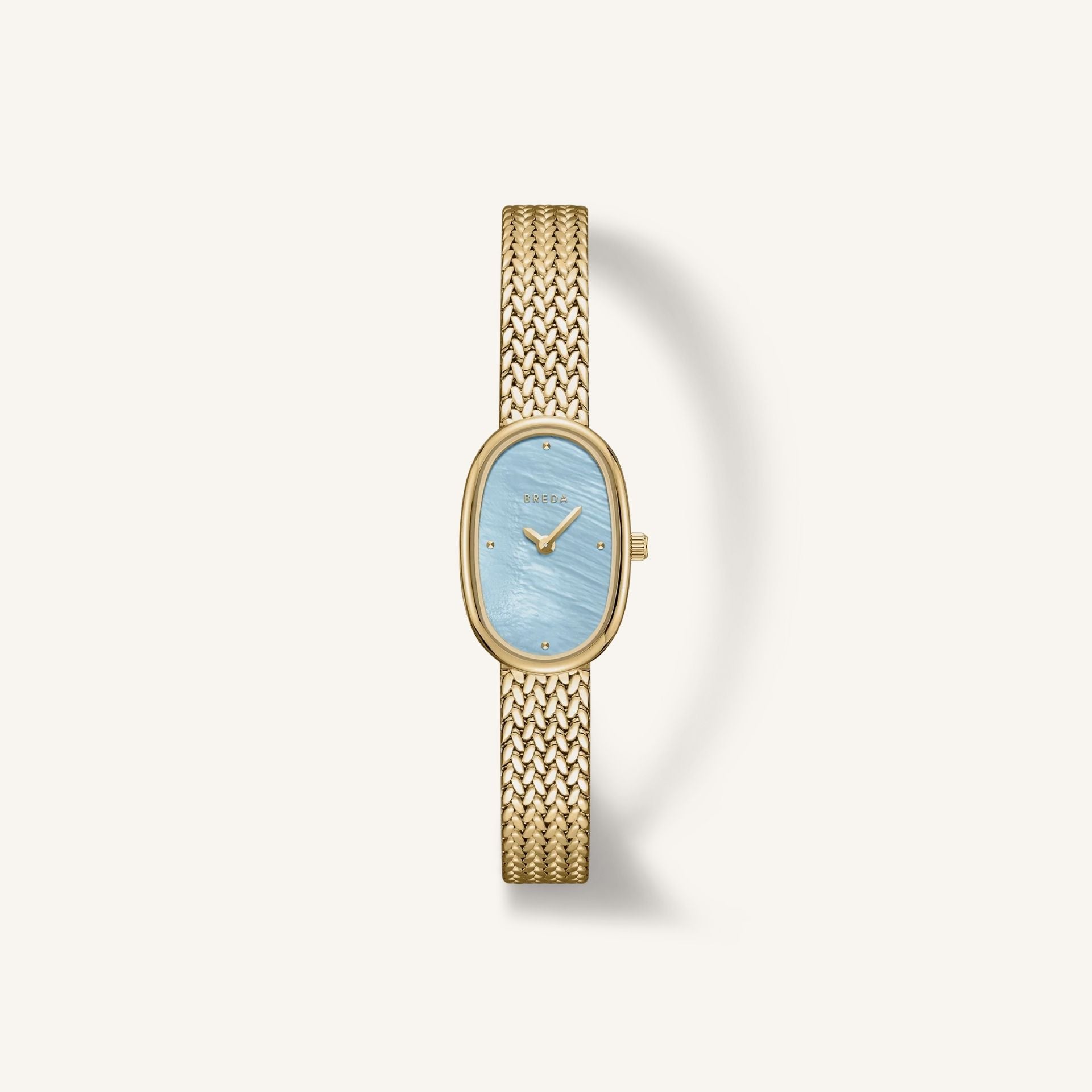 Breda Jane Tethered Unisex Watch of Silver Stainless Steel, 18mm, 1757D