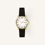 Coach Arden Small Ladies Watch of Silver Stainless Steel/Leather Strap, 28mm, 14503612