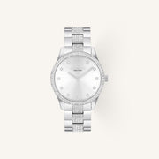 Coach Brooks Ladies Watch of Silver Stainless Steel/Bracelet, 38mm, 14400033