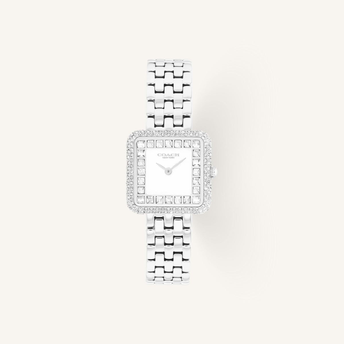 Coach Cass Small Ladies Watch of Silver Stainless Steel/Bracelet, 24mm, 14504558