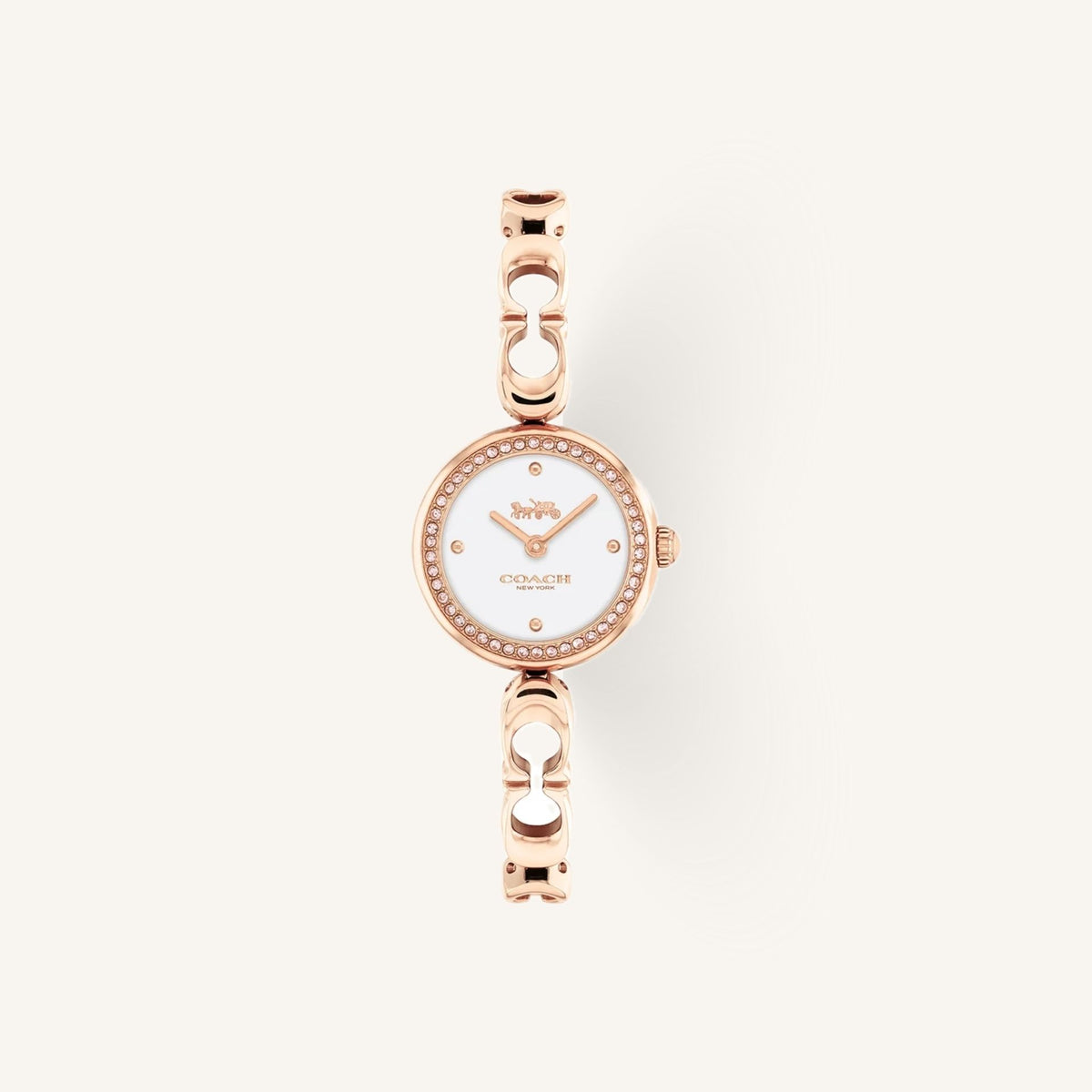 Coach Gracie Small Ladies Watch of Rose Gold Stainless Steel/Bracelet, 23mm, 14504130