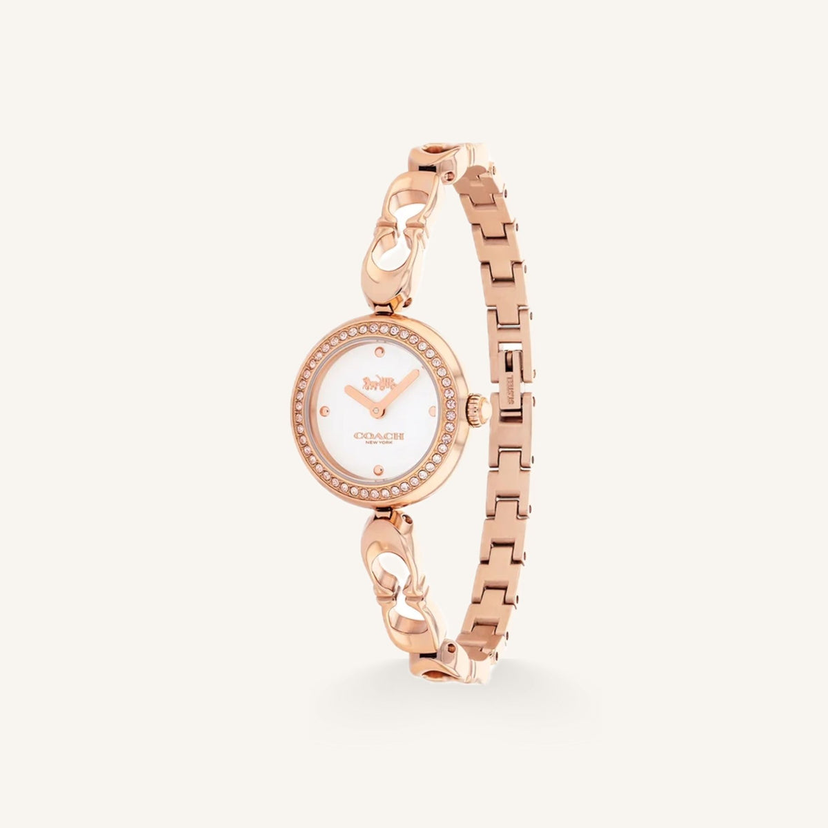 Coach Gracie Small Ladies Watch of Rose Gold Stainless Steel/Bracelet, 23mm, 14504130