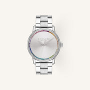 Coach Grand Ladies Watch of Silver Stainless Steel/Bracelet, 36mm, 14503968