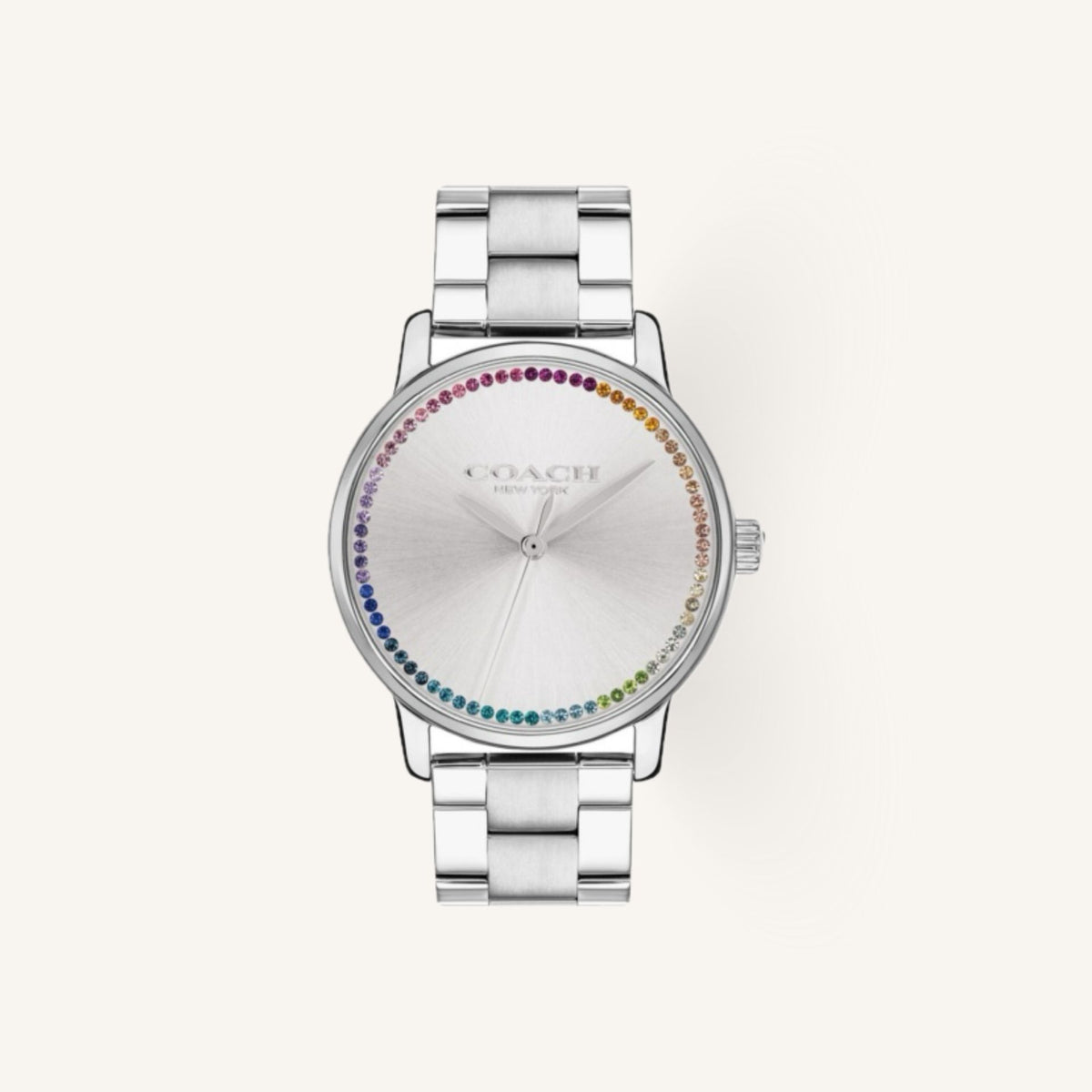 Coach Grand Ladies Watch of Silver Stainless Steel/Bracelet, 36mm, 14503968