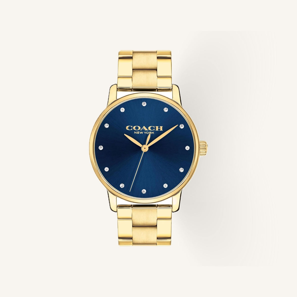Coach Grand Ladies Watch of Gold Stainless Steel/Bracelet, 36mm, 14503970