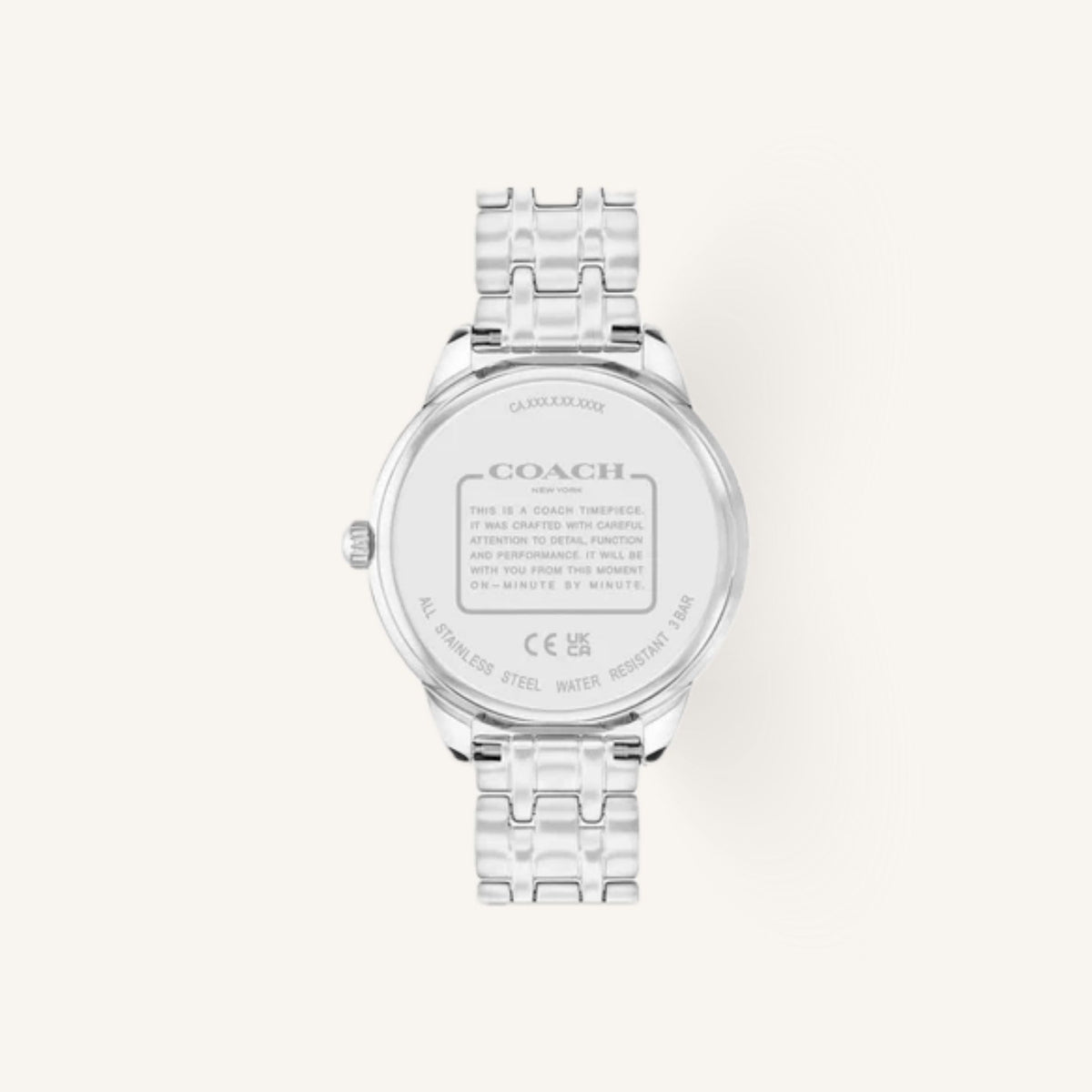 Coach Olivia Ladies Watch of Silver Stainless Steel/Bracelet, 34mm, 14504711