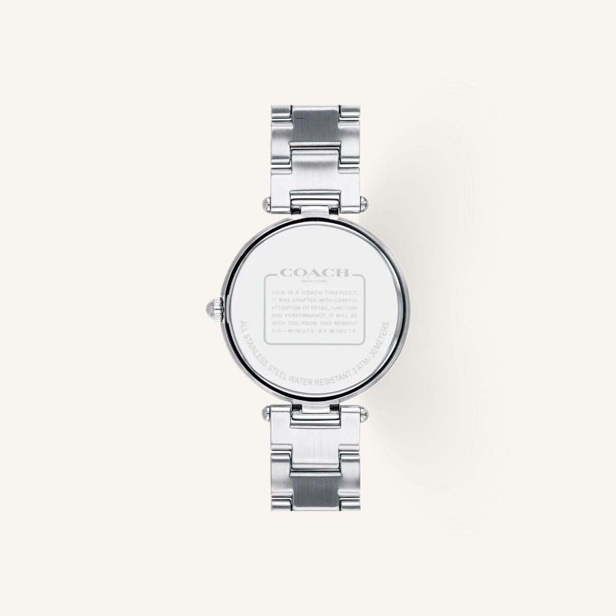 Coach Park Ladies Watch of Silver Stainless Steel/Bracelet, 34mm, 14503092