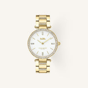 Coach Park Ladies Watch of Gold Stainless Steel/Bracelet, 34mm, 14503093