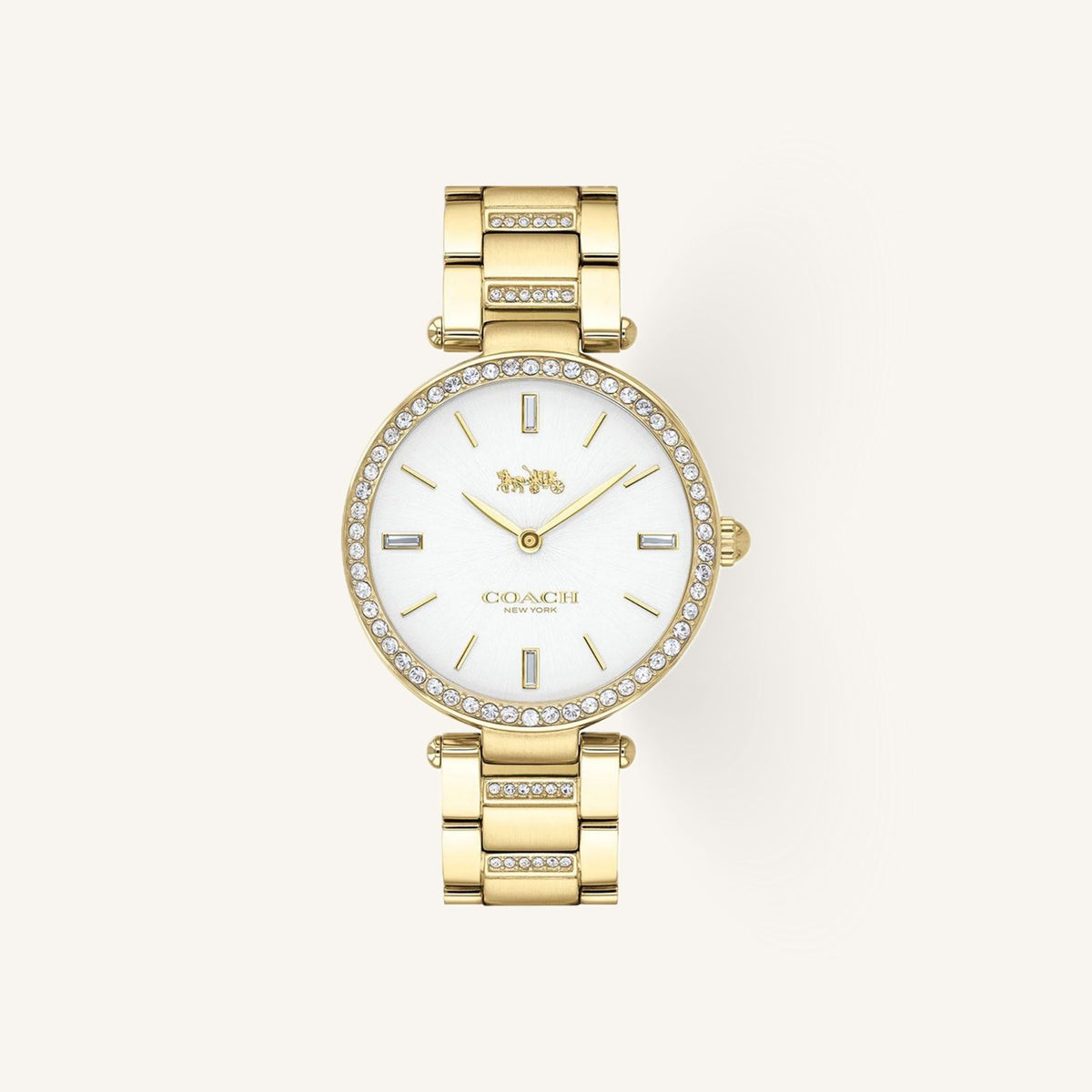Coach Park Ladies Watch of Gold Stainless Steel/Bracelet, 34mm, 14503093