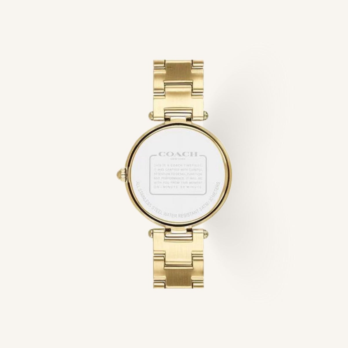 Coach Park Ladies Watch of Gold Stainless Steel/Bracelet, 34mm, 14503093