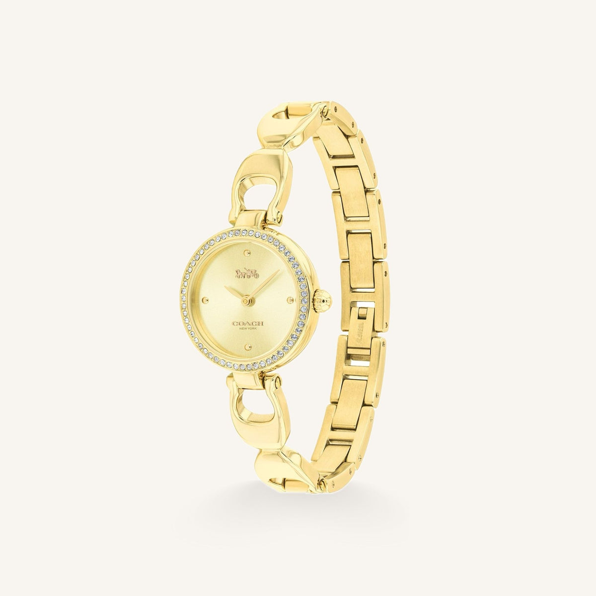 Coach Park Small Ladies Watch of Gold Stainless Steel/Bracelet, 26mm, 14503171