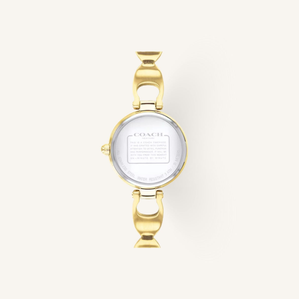 Coach Park Small Ladies Watch of Gold Stainless Steel/Bracelet, 26mm, 14503171