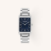 Coach Watch Elliot 14400046-T Blue Rectangular Stainless Steel Bracelet Watch, 26mm x 32mm