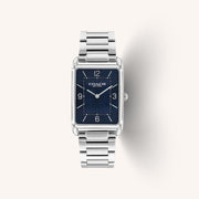 Coach Watch Elliot 14400046-T Blue Rectangular Stainless Steel Bracelet Watch, 26mm x 32mm