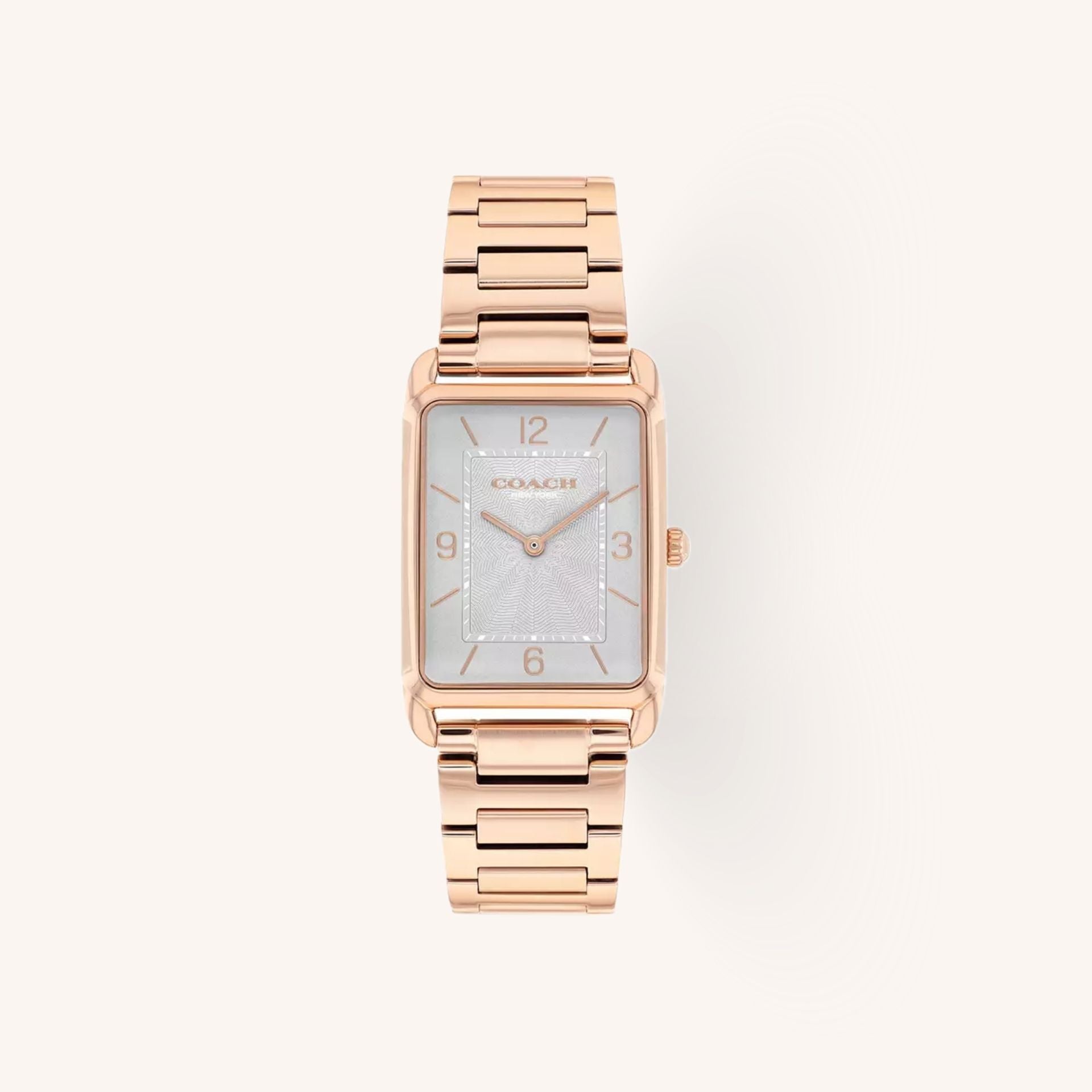 Coach Elliot 14400047 Rose Gold-Tone Round Stainless Steel Bracelet Watch, 36mm