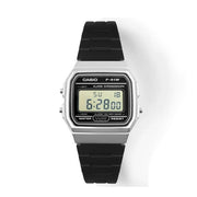 CASIO Watch Databank F-91WM-7A Black & Silver