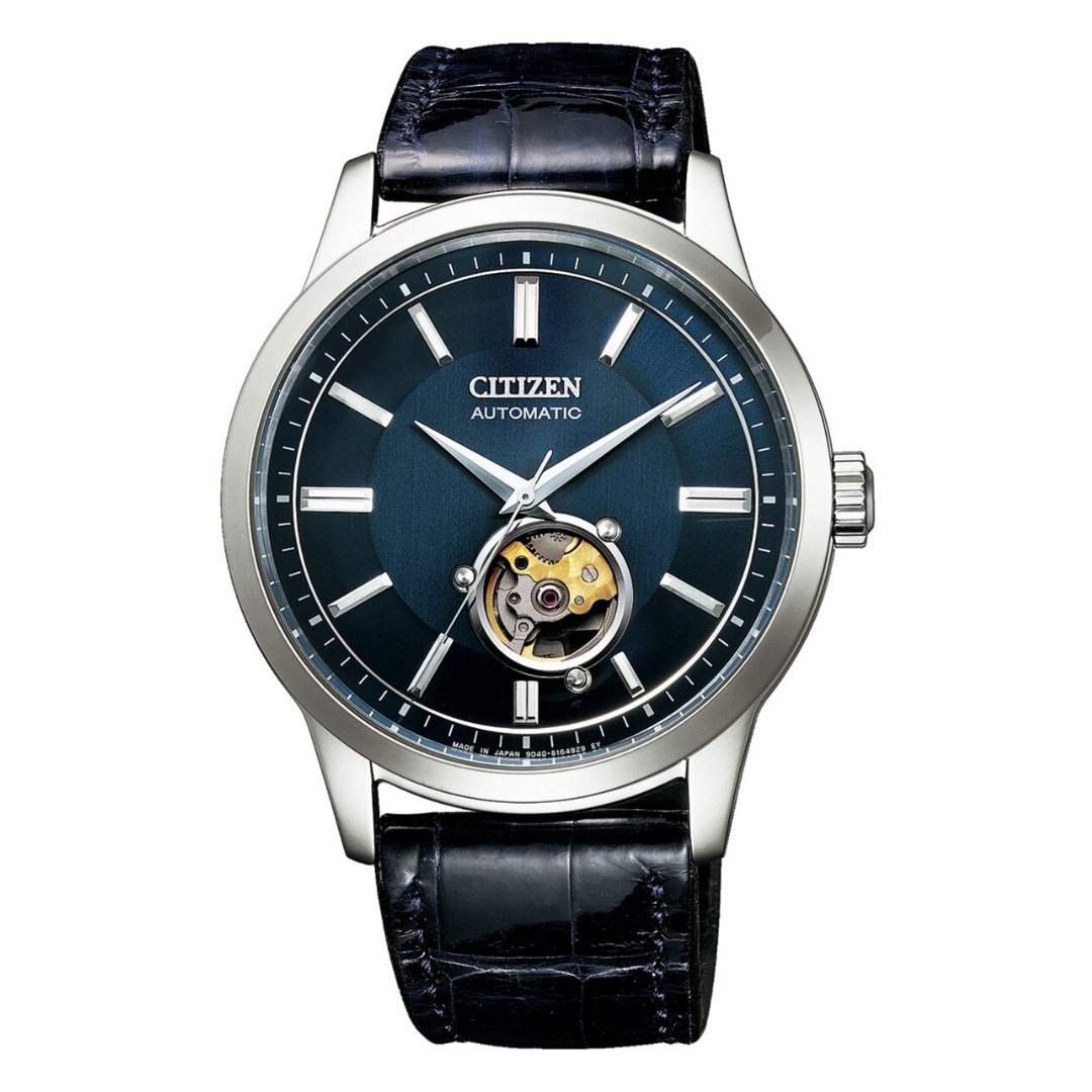 Citizen Watch Mechanical Blue Open Heart NB4020-11L