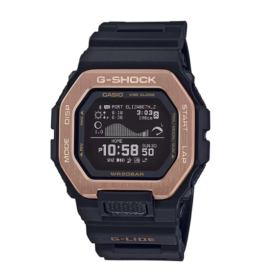 CASIO Smart Watch G-SHOCK Digital GBX-100NS-4 - Black & Rose Gold