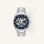 Coach Jackson 14602768 Blue Dial Round Stainless Steel Bracelet Multi-Function Watch, 42mm