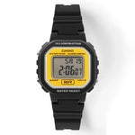 CASIO Watch Petite Youth Digital LA-20WH-9A Black & Orange