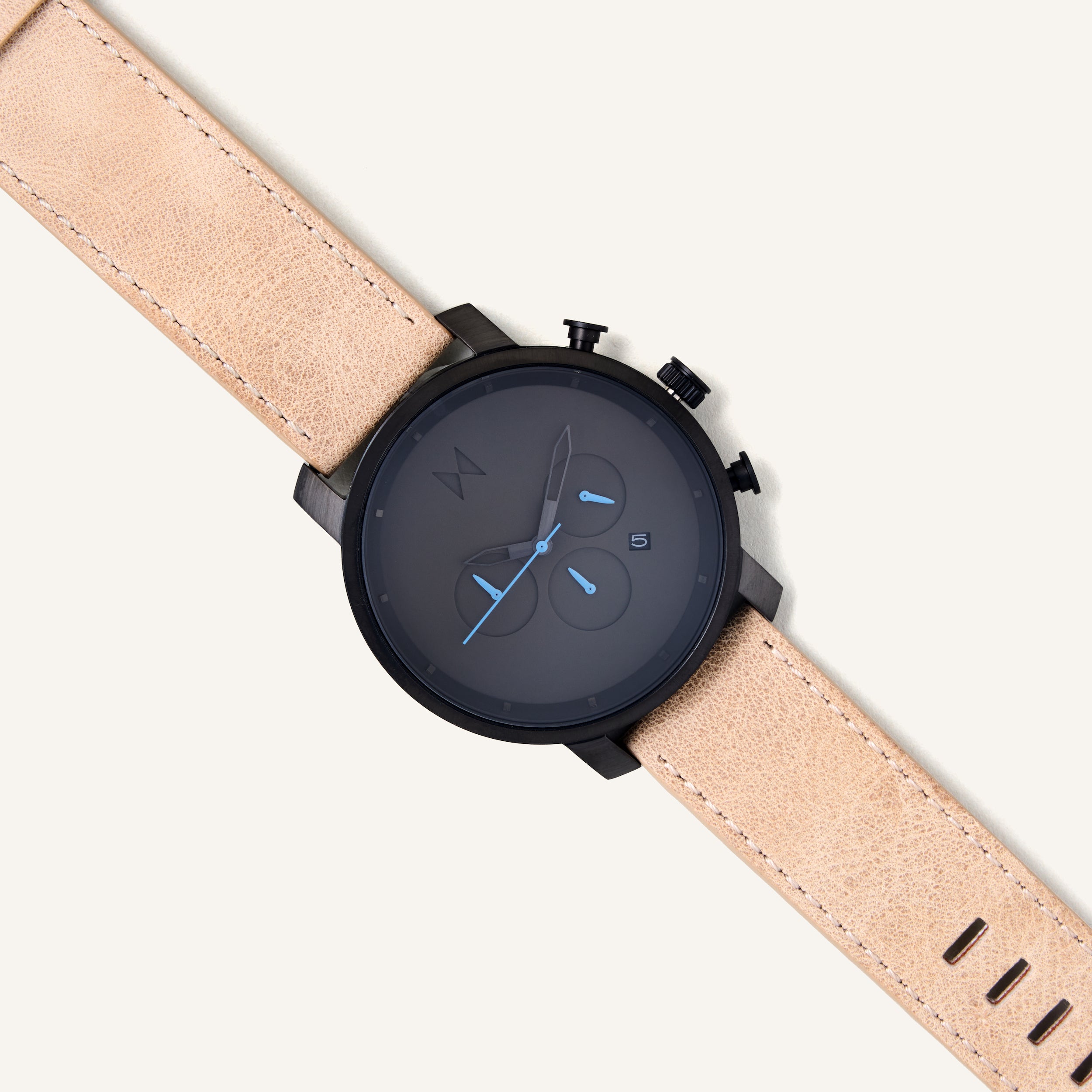 MVMT Watch Chrono Sandstone - Black & Brown