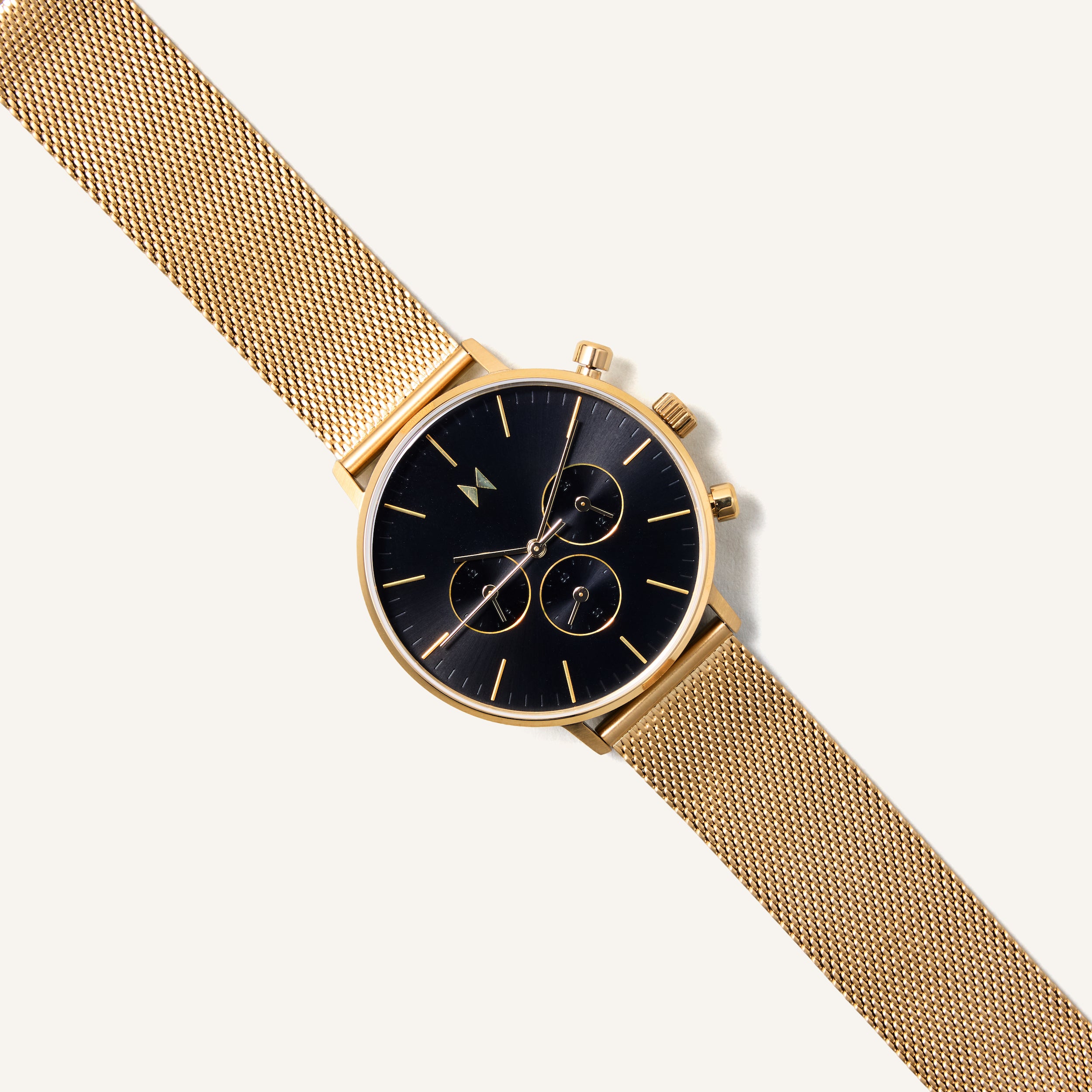 MVMT Watch Legacy Traveler - Gold Black