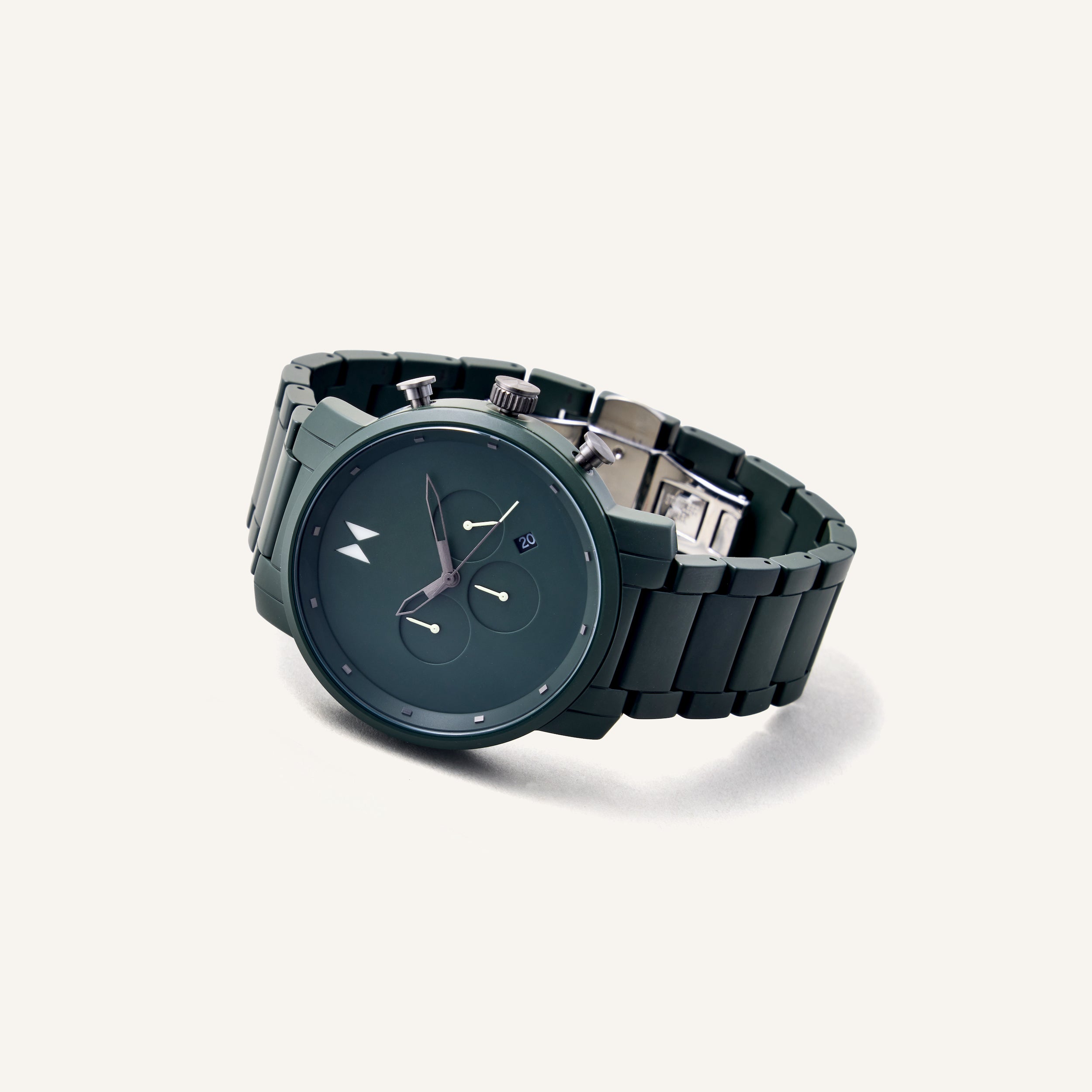MVMT Watch Chrono Ceramic - Matte Green