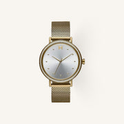 MVMT Dot Ladies Watch of Silver Stainless Steel/Mesh Bracelet, 36mm, 28000131-D