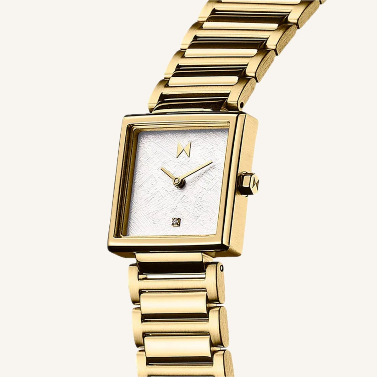 MVMT Frost Small Ladies Watch of Gold Stainless Steel/Bracelet, 22mm, 28000144-D