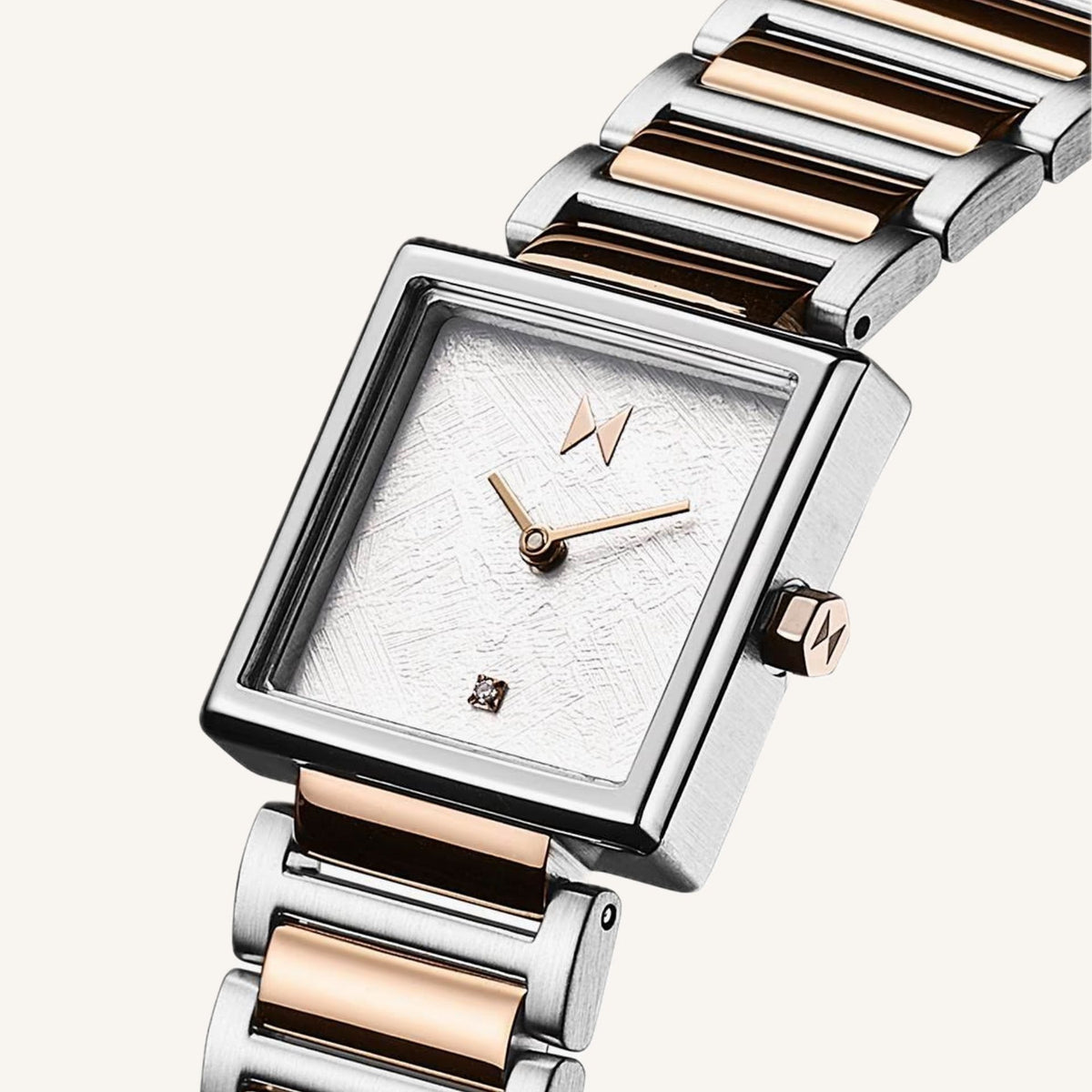 MVMT Frost Small Ladies Watch of Dual Tone Stainless Steel/Bracelet, 28mm, 28000147-D