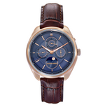 Master Works Watch Quattro 004 Dark Brown & Grey