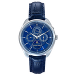 Master Works Watch Quattro 004 Navy Blue & Matt Blue