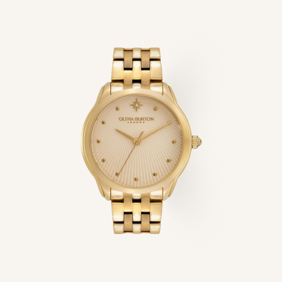 Olivia Burton Celestial Starlight Ladies Watch of Gold Stainless Steel/Bracelet, 36mm, 24000048